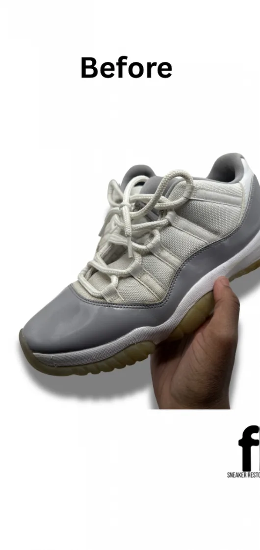 AIR JORDAN 11 LOW before restoration