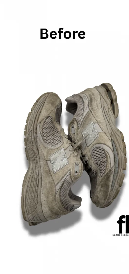 NEW BALANCE 2002R before restoration