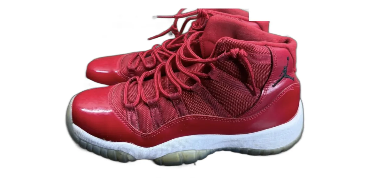 JORDAN 11 WIN LIKE 96 before restoration