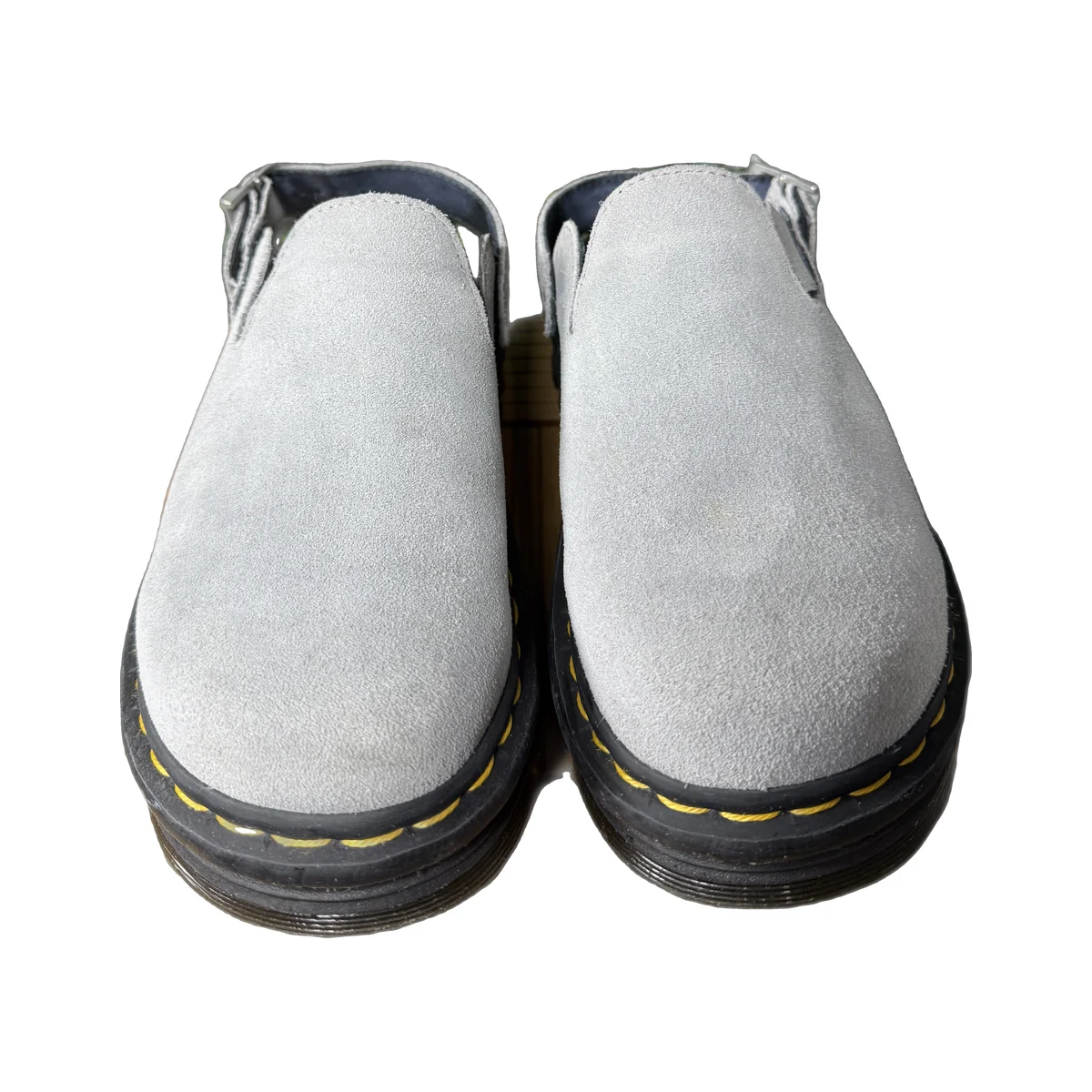 DR. MARTENS SUEDE MULE after restoration